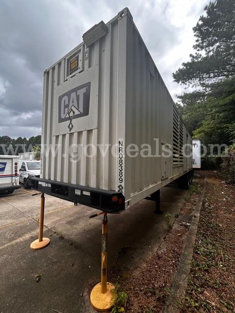 2008 1MW CAT XQ1000 GENSET, 41FT TRAILER MOUNTED
