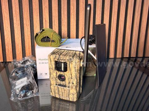 Free Shipping - New 2K Solar Powered Cellular Trail Camera with Live Streaming & SIM Card