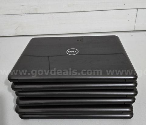 Lot of Six (6) Dell Latitude 3380 Laptops
