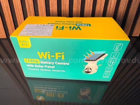 Free Shipping - New 1440P Wireless Solar Security Camera with Auto Tracking & Night Vision