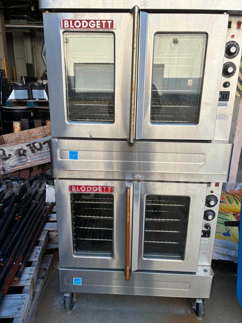Blodgett Double Stack Electric Convection Ovens