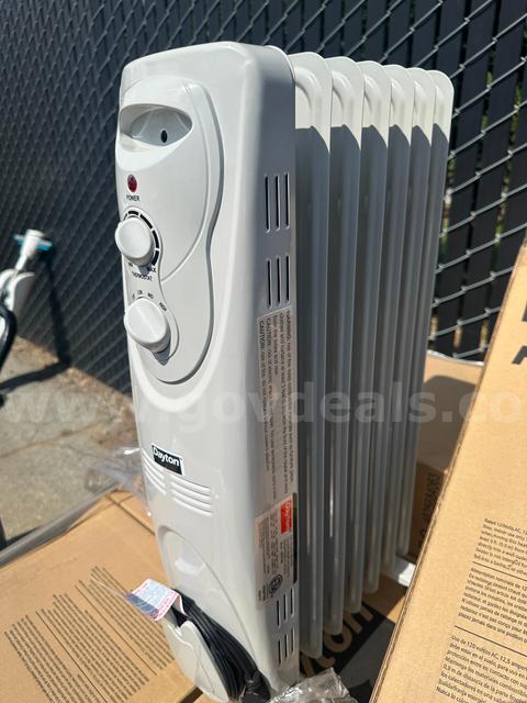 Lot of 22x Dayton 53TY90 Oil Filled Portable Electric Radiator Heaters 1500W 120V