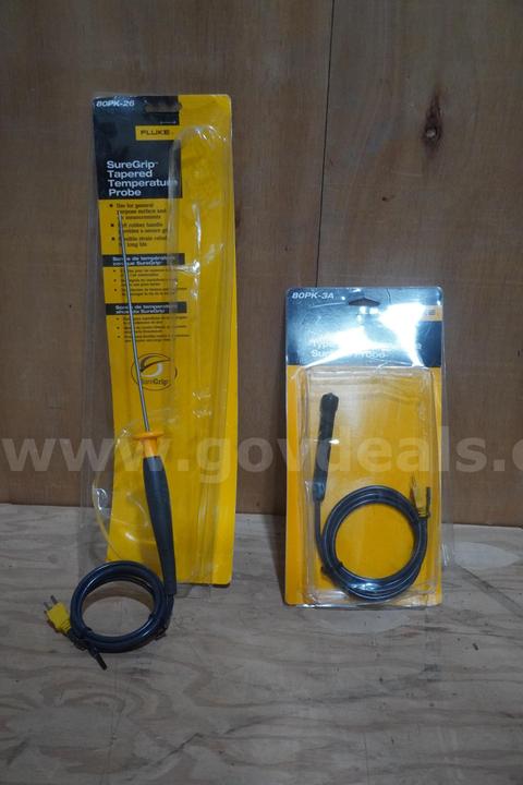 Fluke Suregrip Temperature Probe & Type K Surface Probe