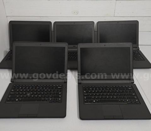 Lot of 5 Dell Latitude 3350 Laptops