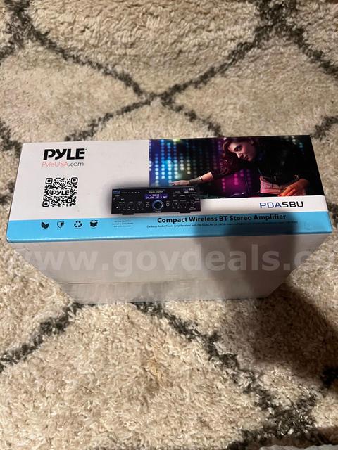 Pyle Compact Wireless BT Stereo Amplifier