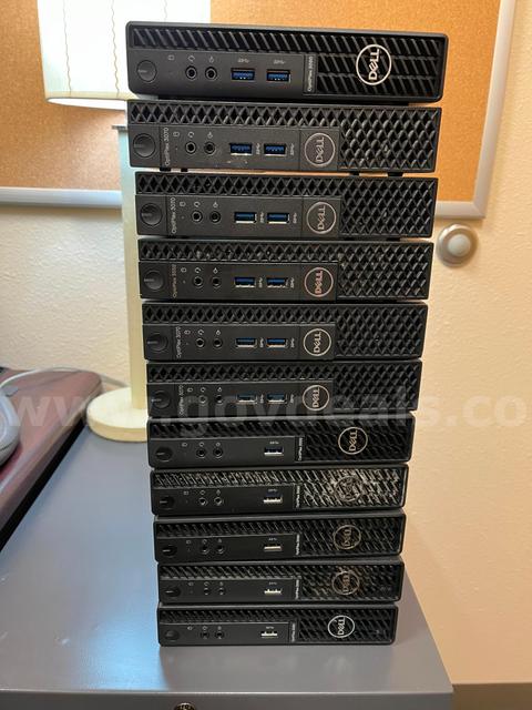 11x Dell OptiPlex (various models)
