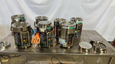 Veltek SMA MicroPortable Air Sampler, Models SMA-P200-03-C & SMA-P201-03, 1 & 5 CFM Flow Rates