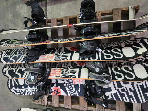 LOT OF (5) USED SNOW BOARD BY Rossignol