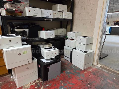 Lot of 19 HP Printers