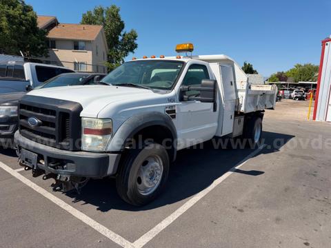 2010 FORD F-550 DUMP TRUCK RUNS AND DRIVES - SHIPPING AVAILABLE