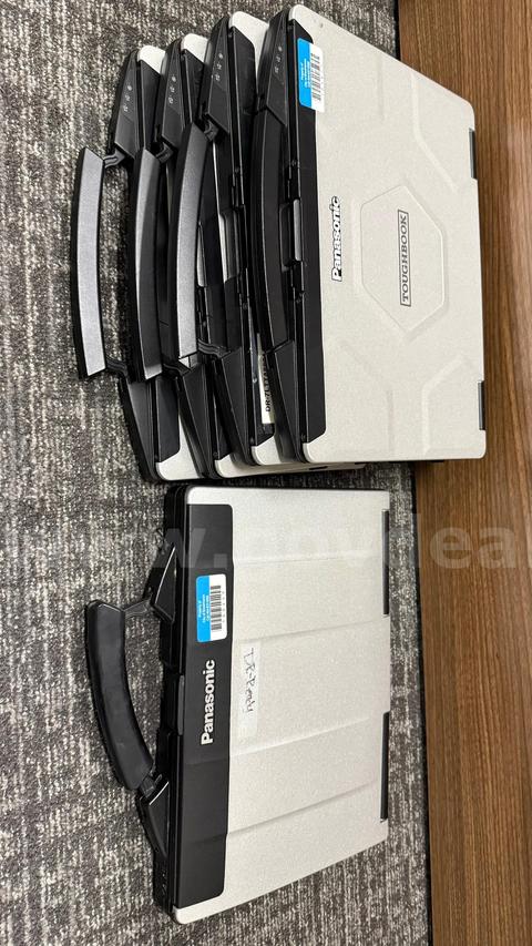 Lot of (5) Panasonic Toughbooks