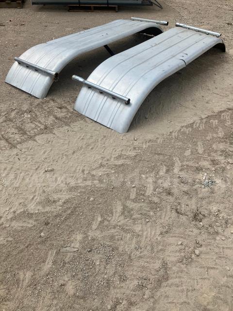 FENDERS- class A truck Fenders-- Stripe Pattern Fender Set