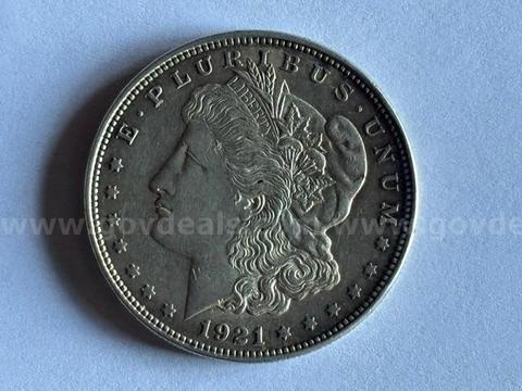 1921 Morgan Silver Dollar β Philadelphia Mint, 90% Silver, Circulated/Good SHIPS!