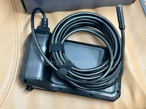FREE SHIPPING Endoscope Micro Camera with Light, Inspection Borescope w 4.3" IPS Screen, 1920P HD with 8 LED Lights,