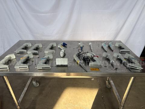 18pcs  Thermo Fisher Matrix Impact2 Electronic Multichannel Pipettes w/ Charger, 8 & 12 Channel