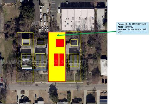 1433 Carroll Dr NW, Atlanta, GA | Land Parcel Investment Opportunity