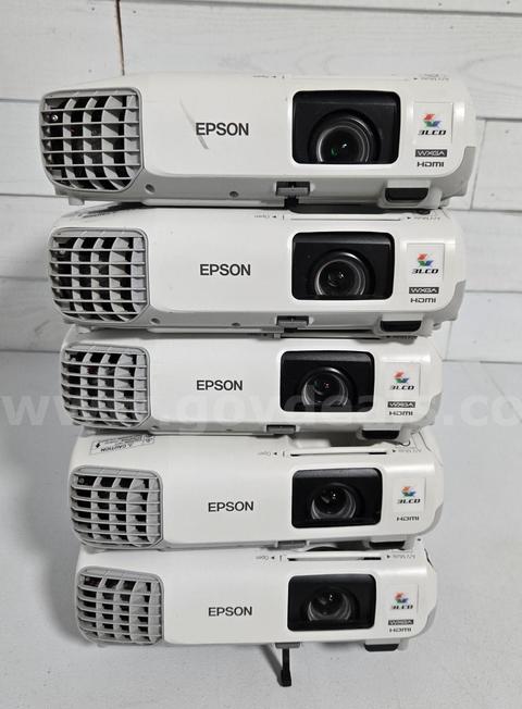 Surplus Lot of 5 Epson Projectors