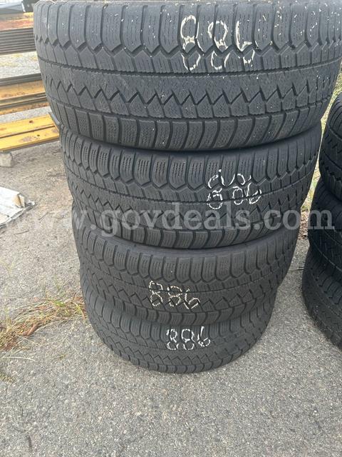 4 goodyear enforcer tires p245-55-18 lot 886