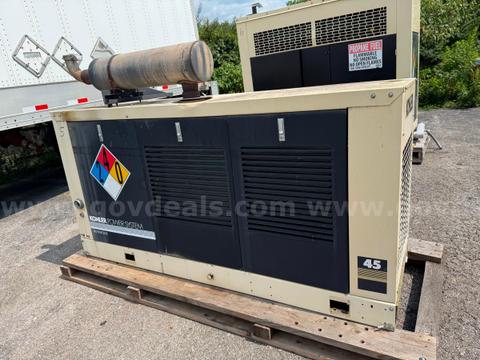Kohler 45RZ-OS 45kW Natural Gas Standby Generator β Ford Engine β 825.9 Hours