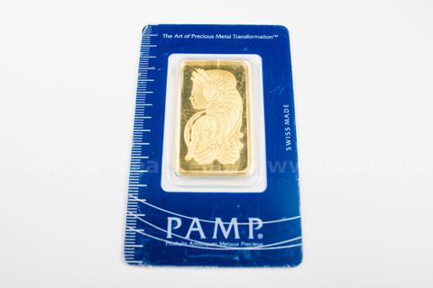 PAMP One Troy Ounce .999 Fine Gold Bar