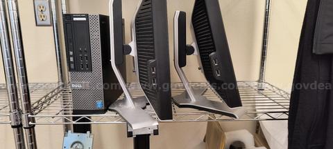 One Dell Optiplex 9020 & two 20” Monitors - Lot 3