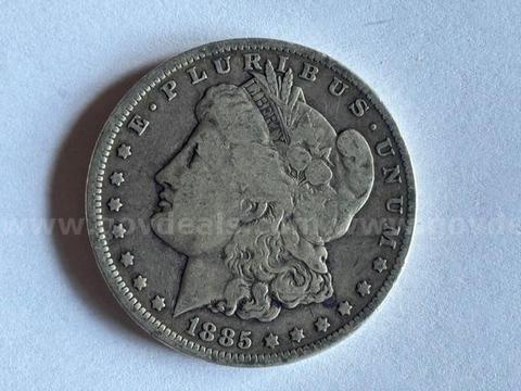 1885-O Morgan Silver Dollar β New Orleans Mint, 90% Silver, Circulated SHIPS!