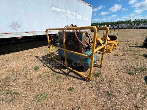 Iron Air Compressor Skid Mounted