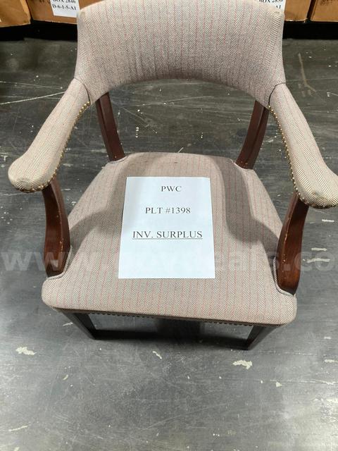 Lot of (8) Tan Chairs