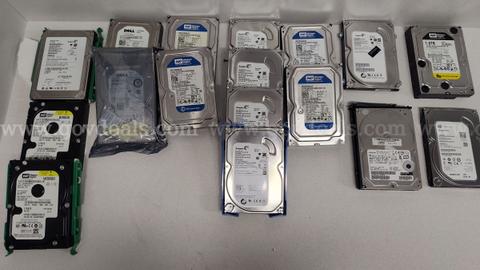 17 Legacy Hard Drives (HDD)