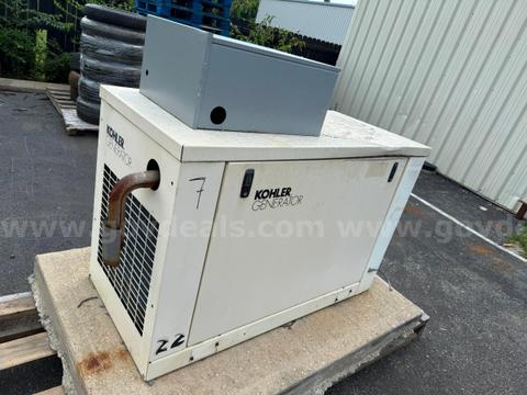 Kohler 22RY-QS1 22kW LP Standby Generator w/ Automatic Transfer Switch - Only 20.5 Hours