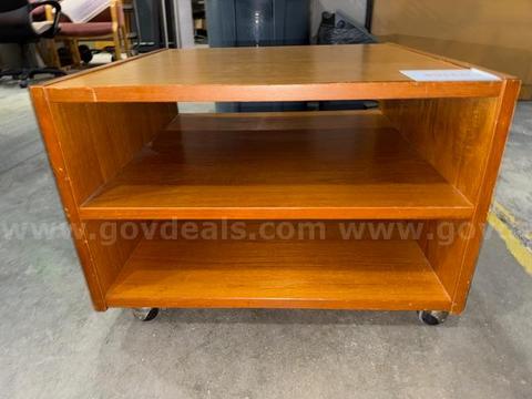 Rolling Table Cubby