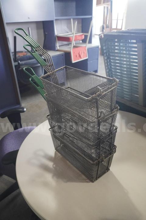 Lot of 4 Fryer Baskets