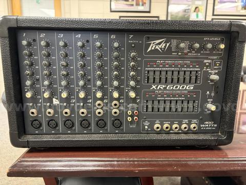 Peavey XR600G Powered PA Mixer 400W x2 6-Channel