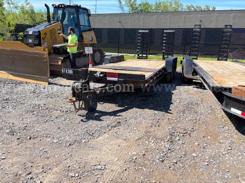 2016 Reiser T/A Flatbed Trailer