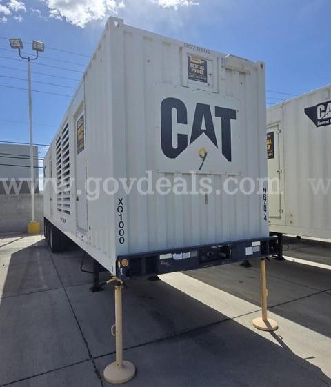 2006 1MW PM3508 CAT GENSET, 41FT TRAILER MOUNTED