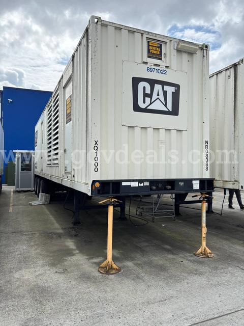 2008 1MW CAT PM3508 GENSET, 41FT TRAILER, 3508 CAT ENGINE