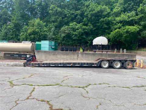 2003 FERREE LOWBOY TRAILER MODEL LTTV-50
