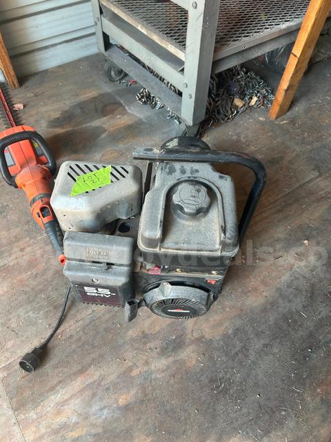 portable generator lot 21