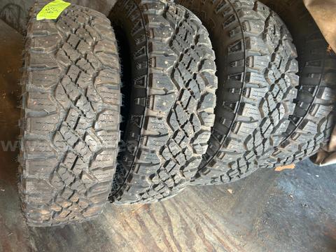 4 goodyear duratrac LT265/70/17  studded tires  lot 23