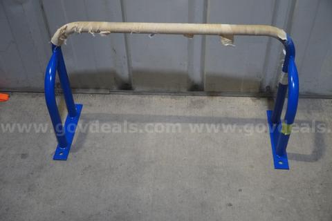 34" Blue Pull Up Bar