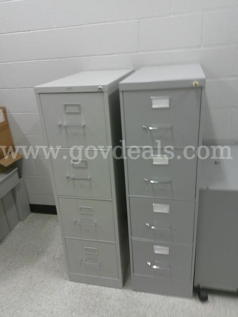 Lost of metal office furniture
