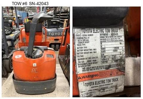 Toyota Electric TOW TRUCK  8TB50-42043 TM 6
