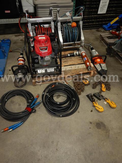 Holmatro Hydraulic Extrication Tools