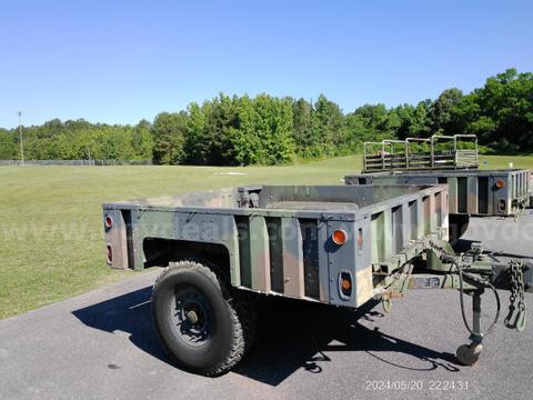2009 Open Single Axel Military Trailer