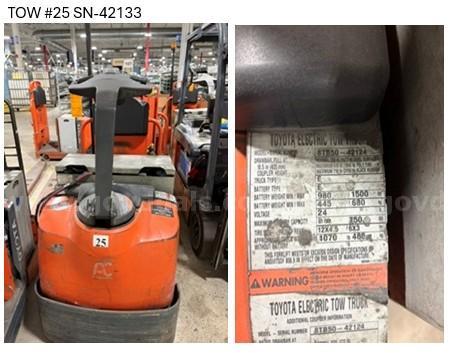 Toyota Electric TOW TRUCK  8TB50-42133 TM-25