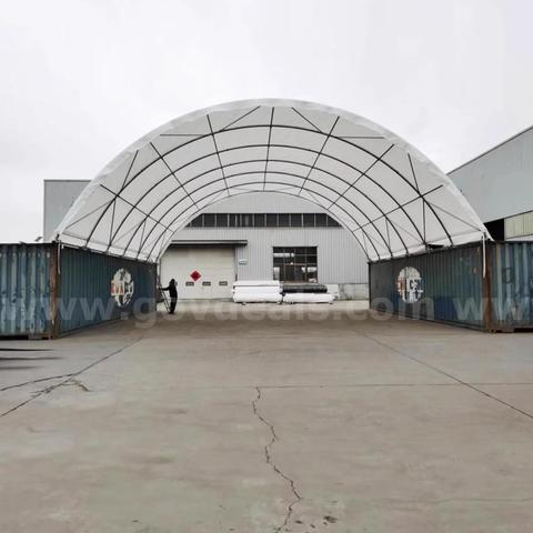 FREE SHIPPING - NEW (20'x40' 11oz PE) Industrial Shipping Container Canopy Shelter, Stable & Durable Cover Storage
