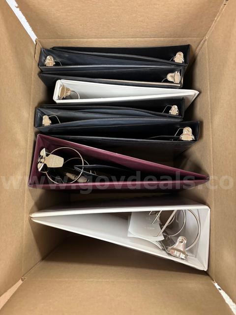 Lot of (250+) 3-Ring Binders