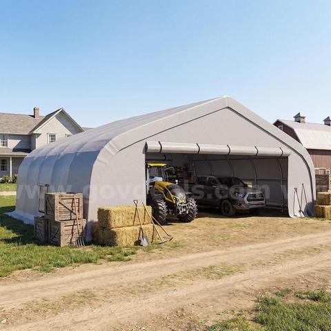 FREE SHIPPING - NEW 20' x 20' Heavy-Duty Double Carport with Roll-Up Doors