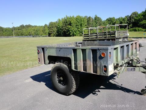 2009 Open Single Axel Military Trailer