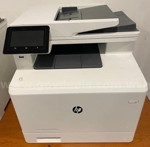 Two HP Color Laserjet Pro MFP M477fdw